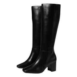 Anne Klein Womens Taesa Knee High Boots US L8.5 M R 9 M Black NIB